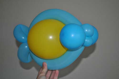 ШДМ фигурка из воздушных шариков Рыбка